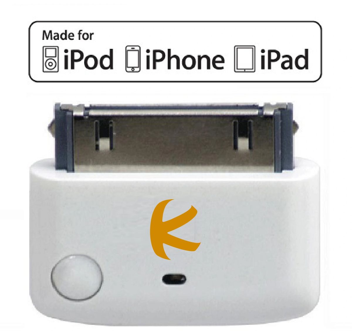 KOKKIA i10 (White) : Apple MFi Certified Bluetooth Splitter Transmitter (to 2 Stereo Receivers).Compatible to Apple iPod,iPhone,iPad with 30-pin connector.Compatible streaming to 2 Sets Apple AirPods. KOKKIA i10 (White) : Apple MFi Certified Bluetooth Splitter Transmitter (to 2 Stereo Receivers).Compatible to Apple iPod,iPhone,iPad with 30-pin connector.Compatible streaming to 2 Sets Apple AirPods.